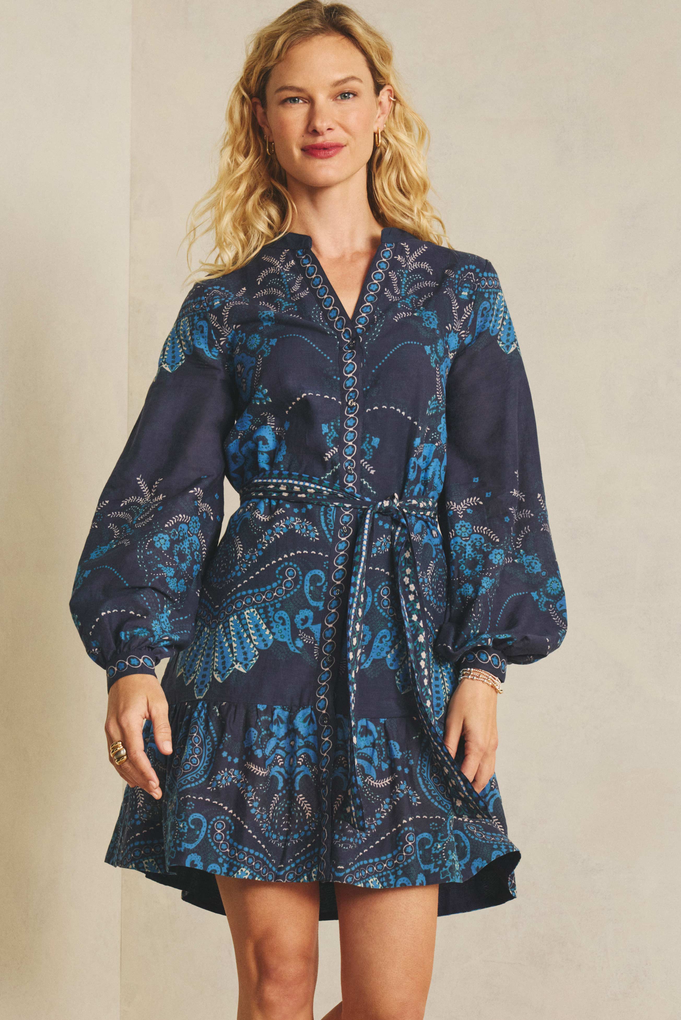 Brie Mini Shift Dress - Image 7