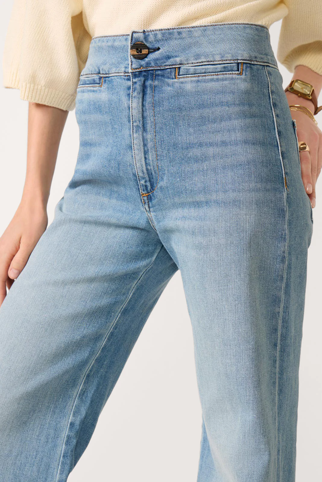 Brighton Wide Leg Trouser - Image 2