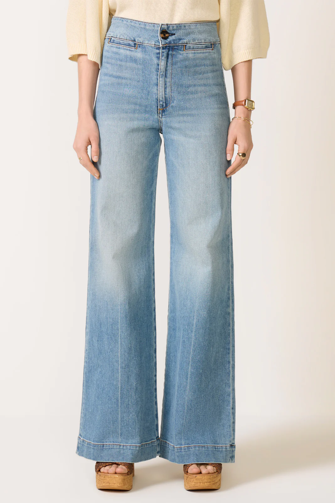 Brighton Wide Leg Trouser - Image 5