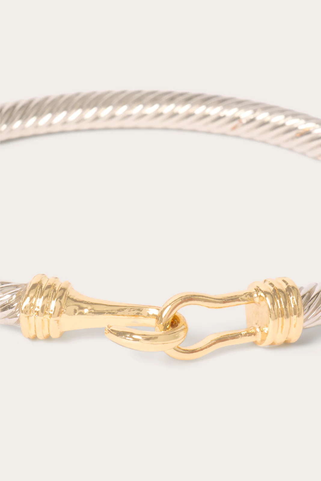 Brit TwoTone Cuff Bracelet - Image 2