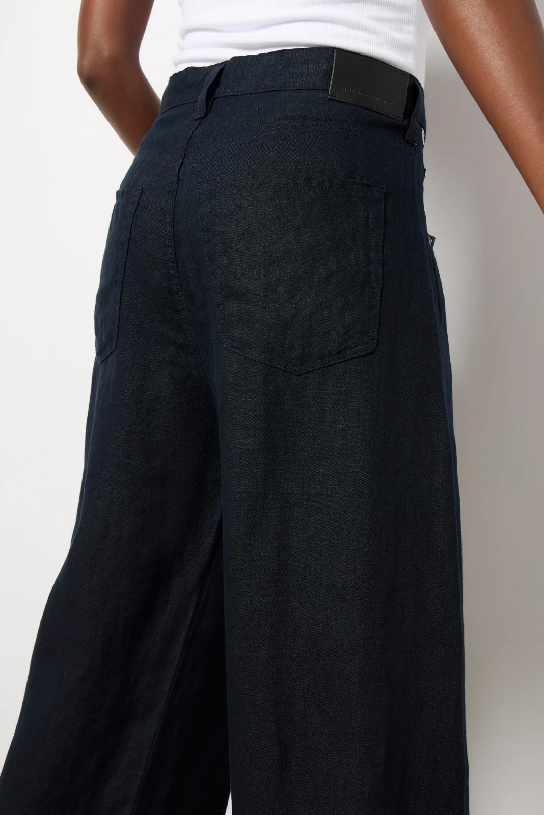 Brynn Drawstring Linen Pant - Image 3