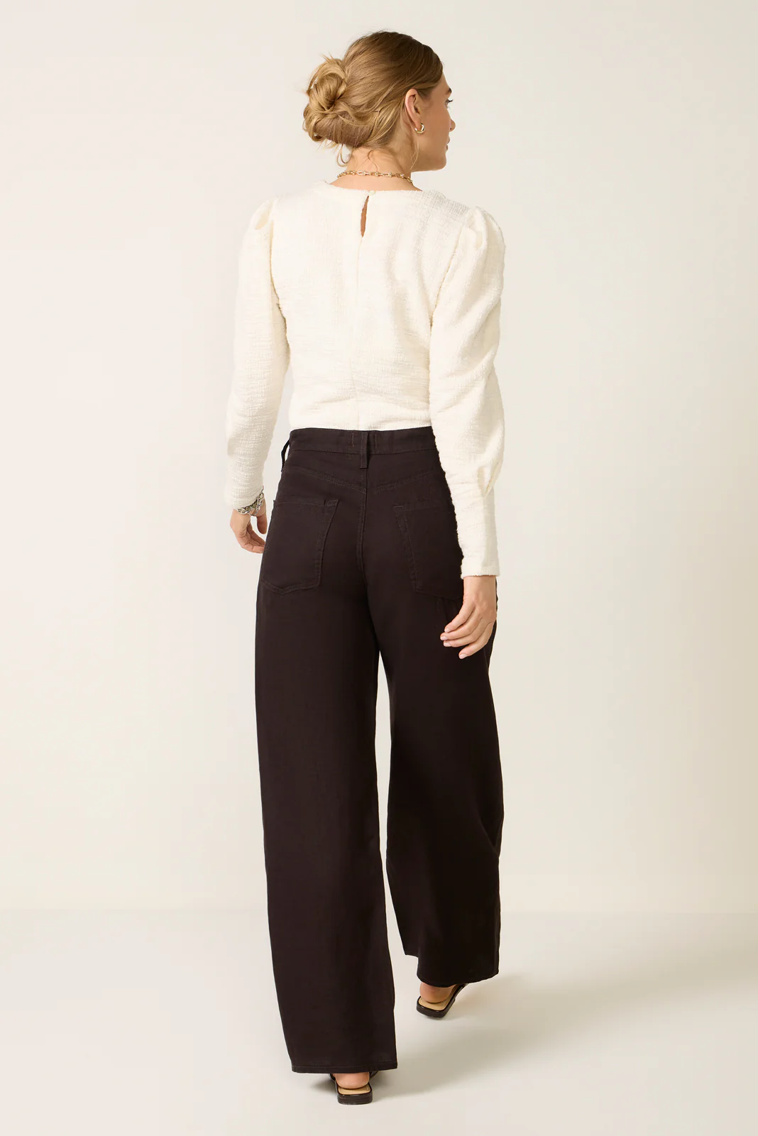 Brynn Wide Leg Drawstring Pant - Image 4