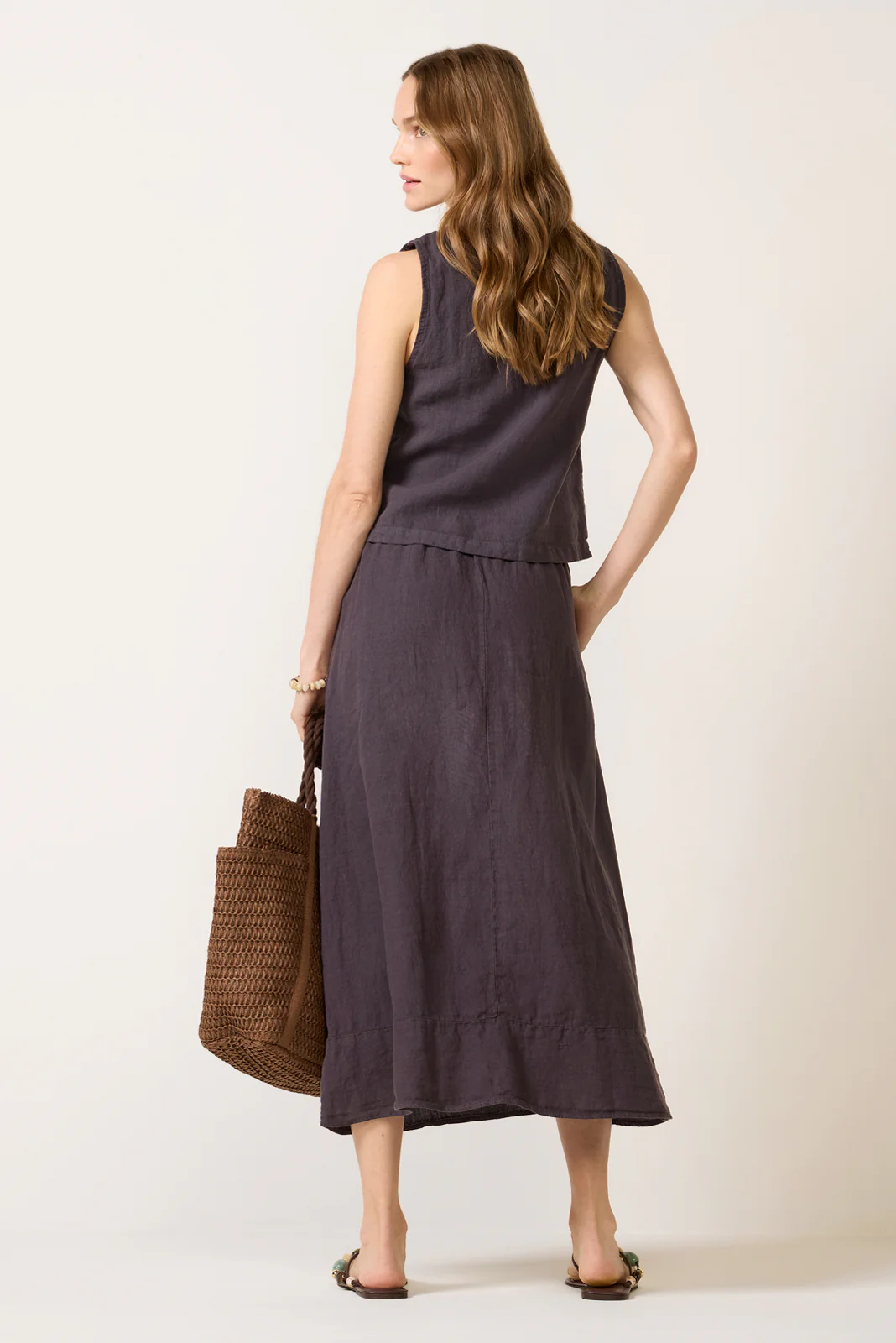 Calla Linen Skirt - Image 4