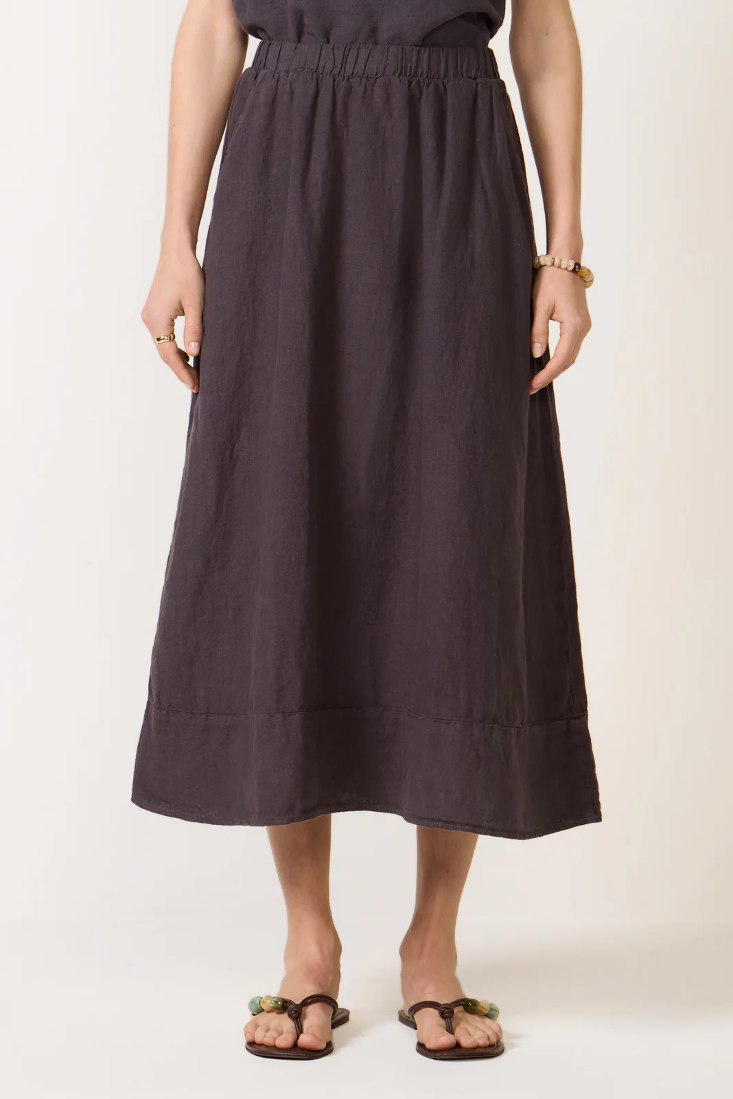 Calla Linen Skirt - Image 5