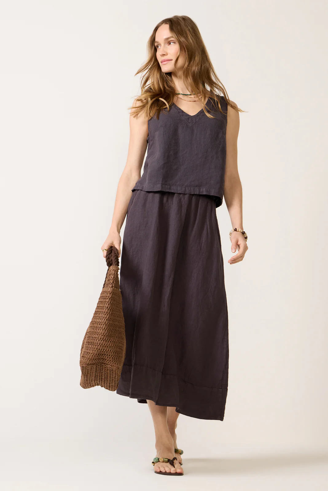 Calla Linen Skirt - Image 6
