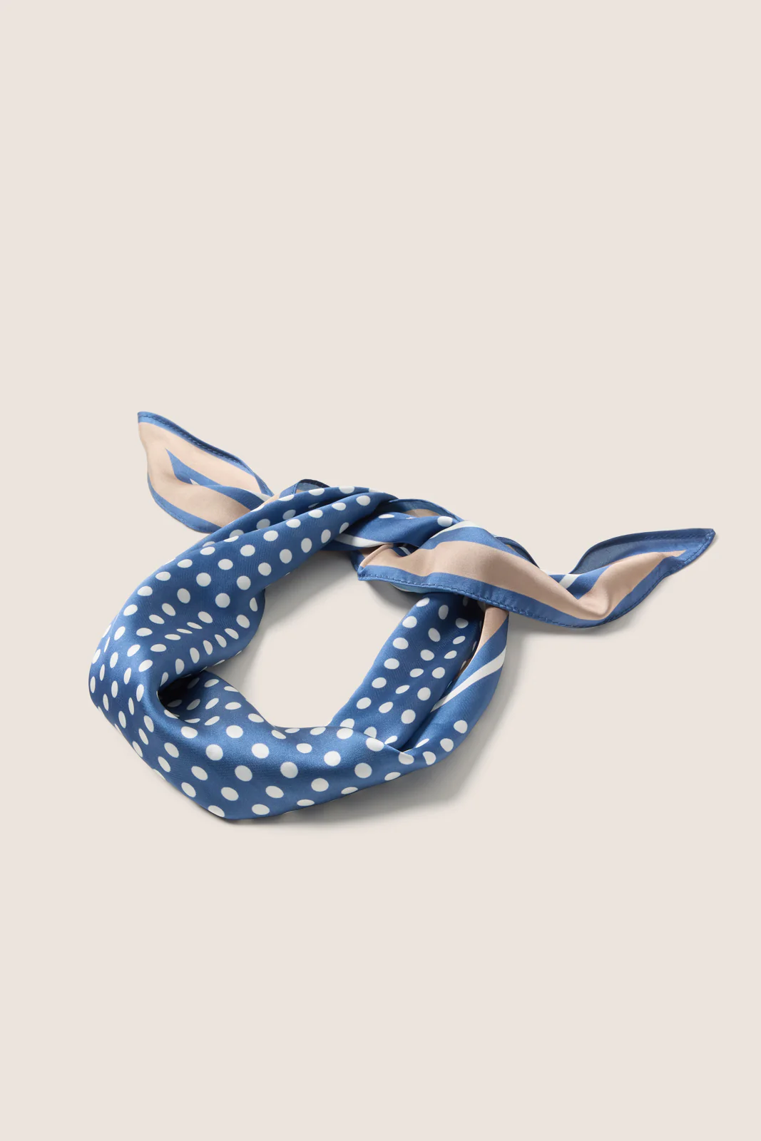 Callie Polka Dot Triangle Bandana - Image 2