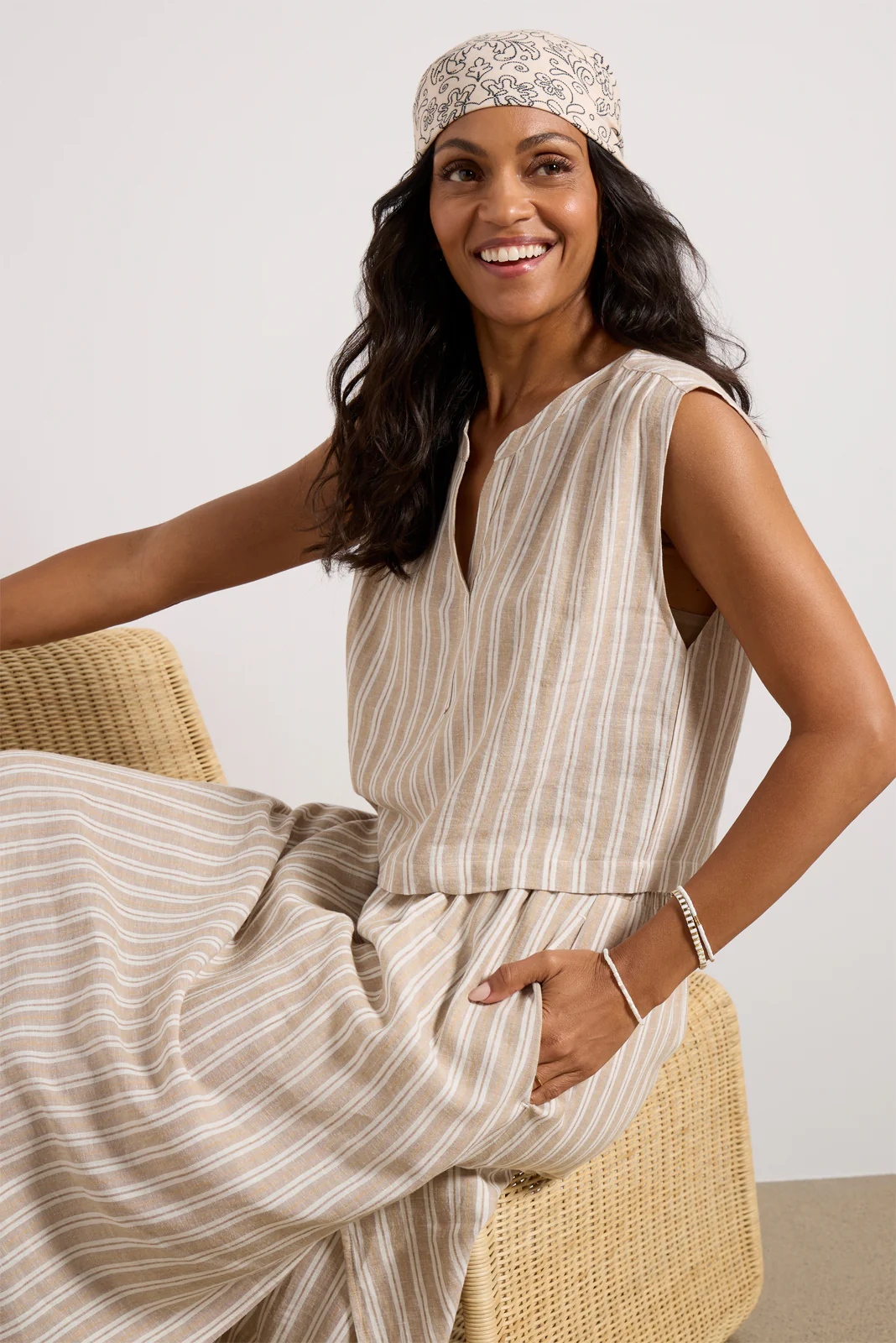 Callie V Neck Top - Image 3