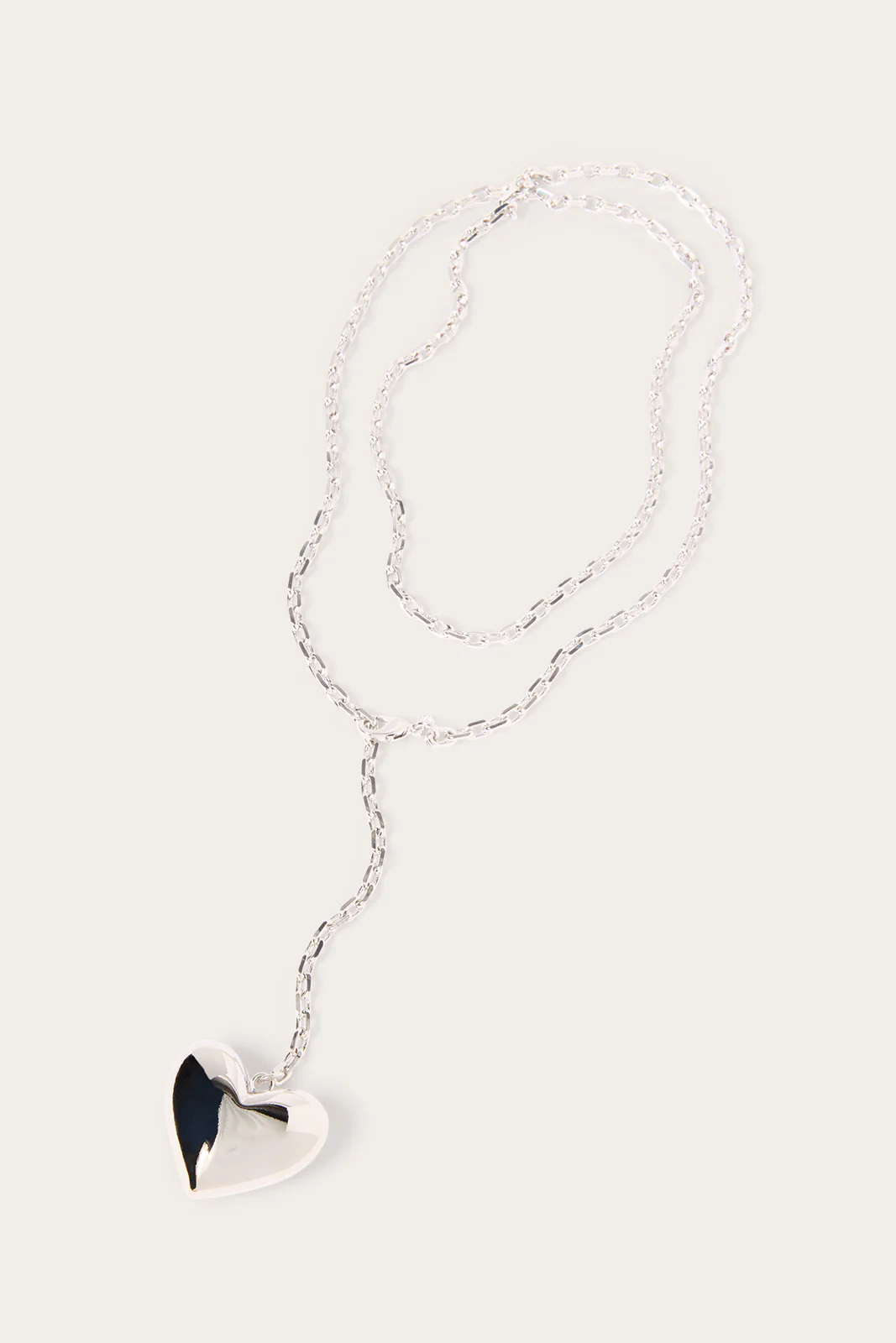 Carina Heart Drop Necklace - Image 2