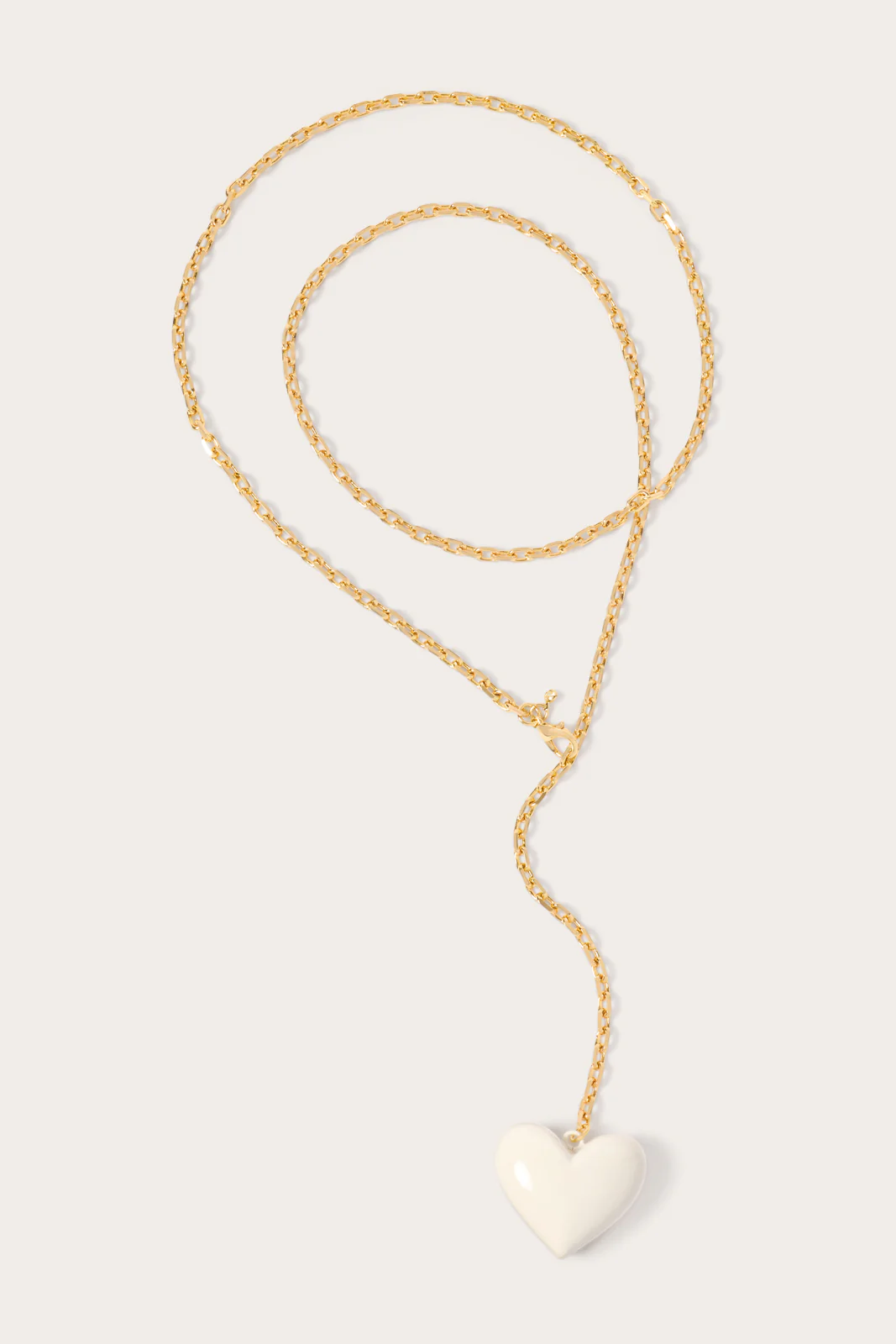 Carina Heart Drop Necklace - Image 2