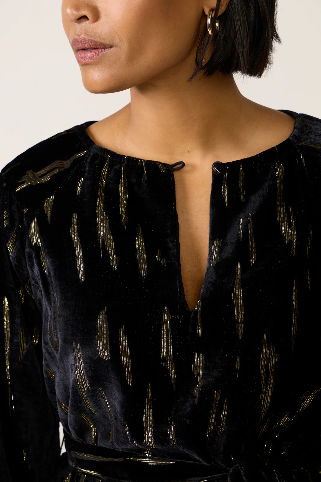 Carina Velvet Shift Dress - Image 3