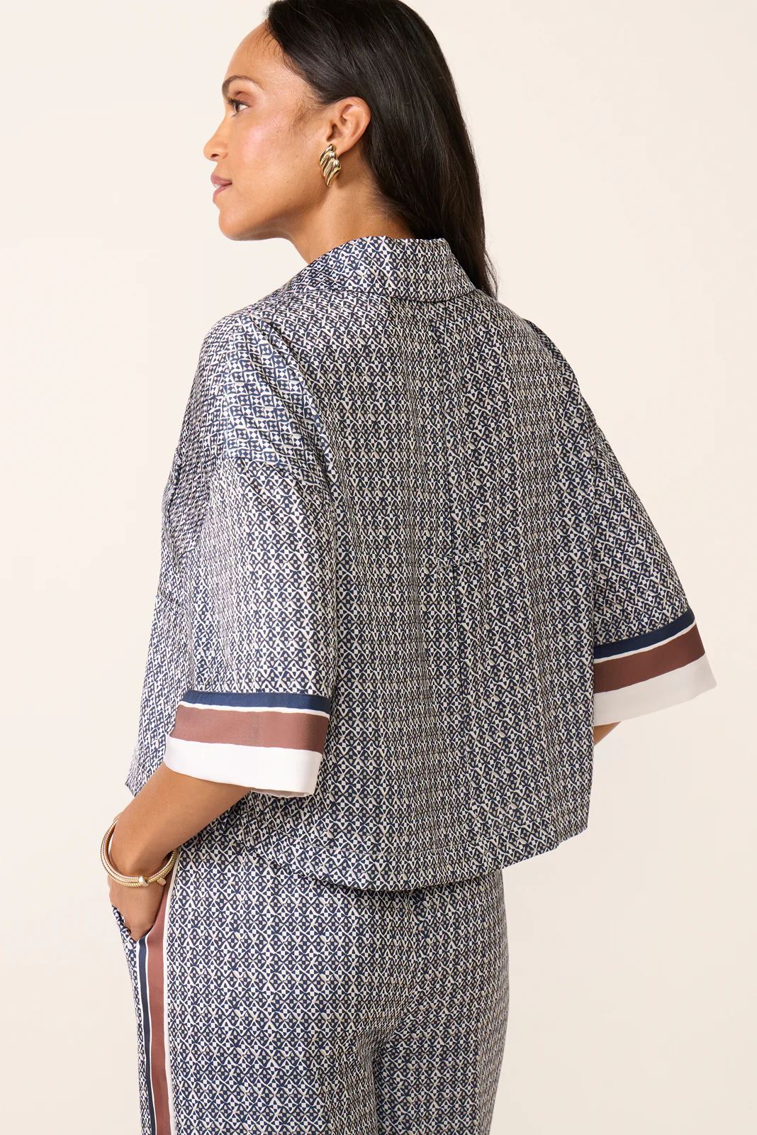 Catherine Satin Shirt - Image 4
