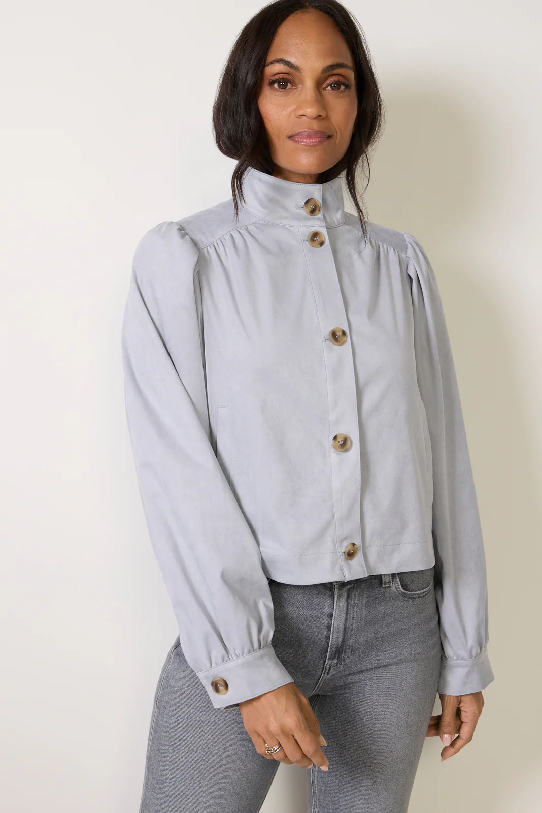 Charlotte Suede Jacket - Image 5