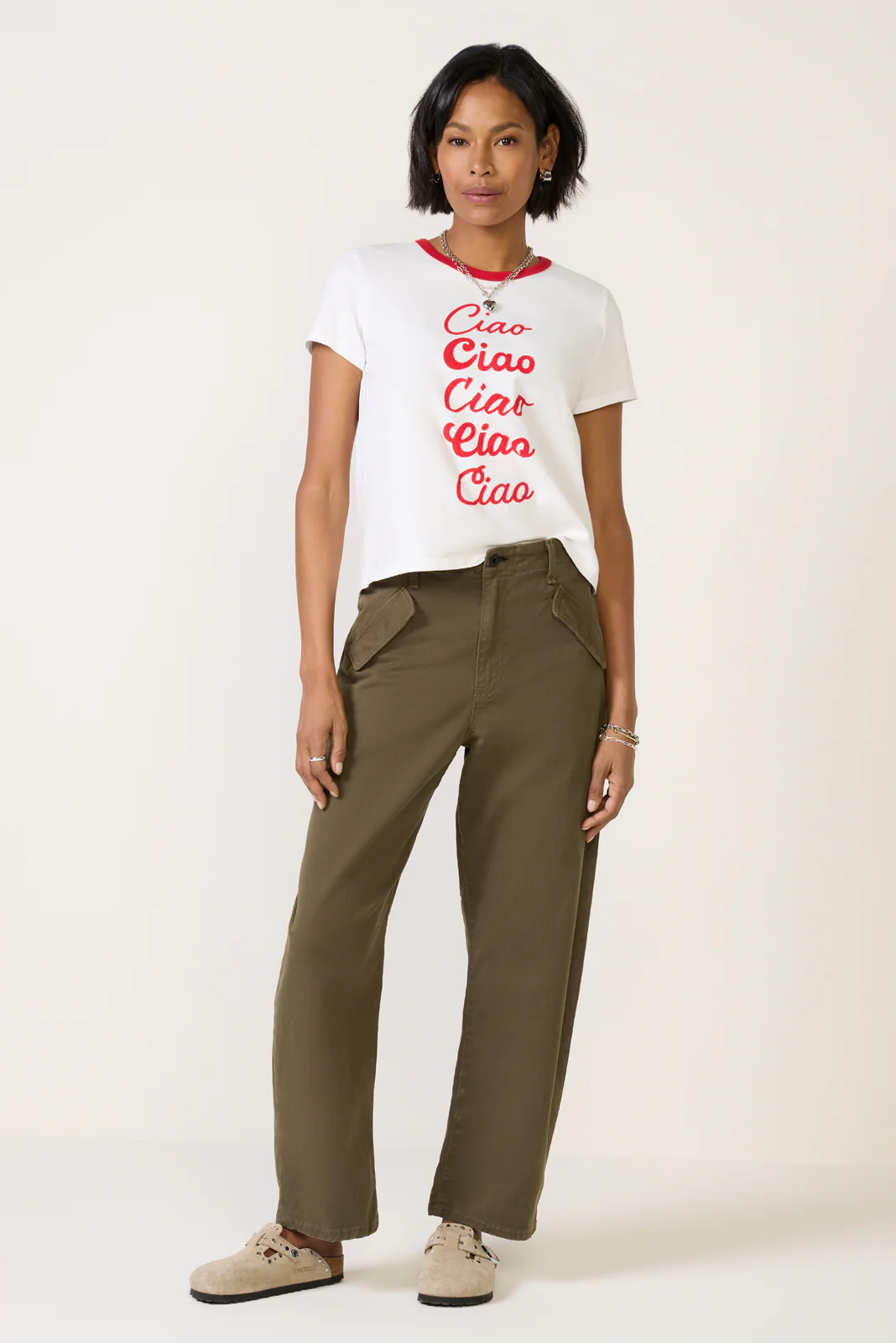 Ciao Ciao Ringer Tee - Image 5