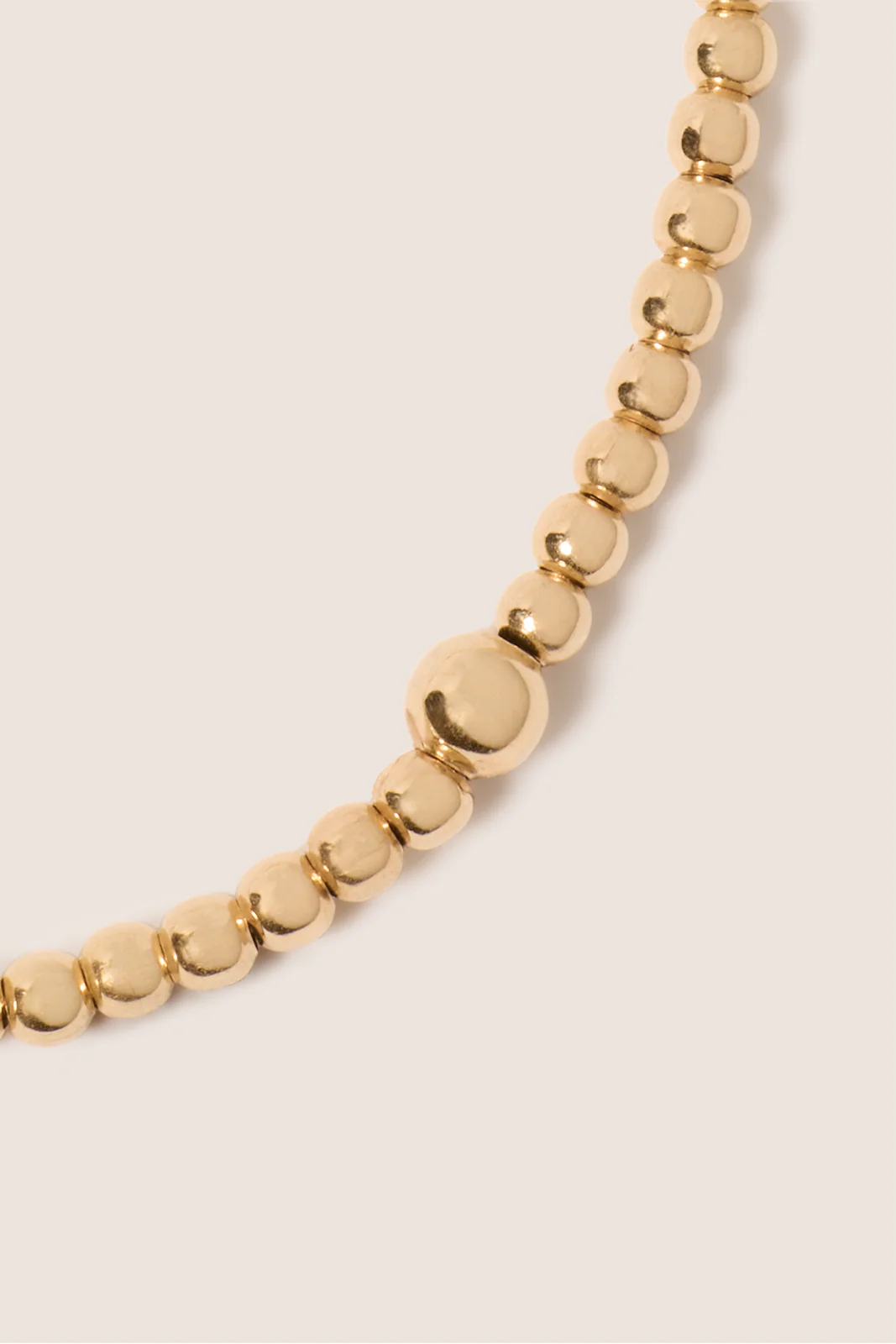 Classic Gold 2mm Bracelet - Image 2