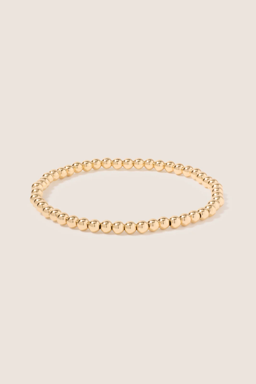 Classic Gold 4mm Bracelet - Image 2