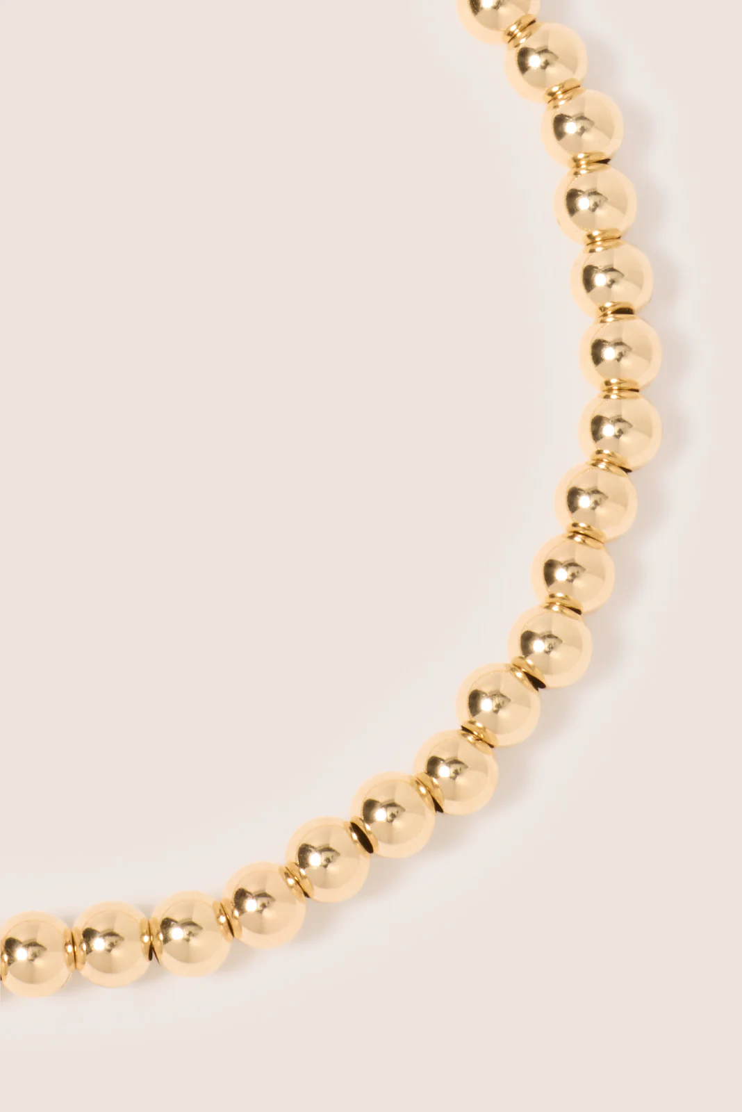 Classic Gold 4mm Bracelet - Image 3