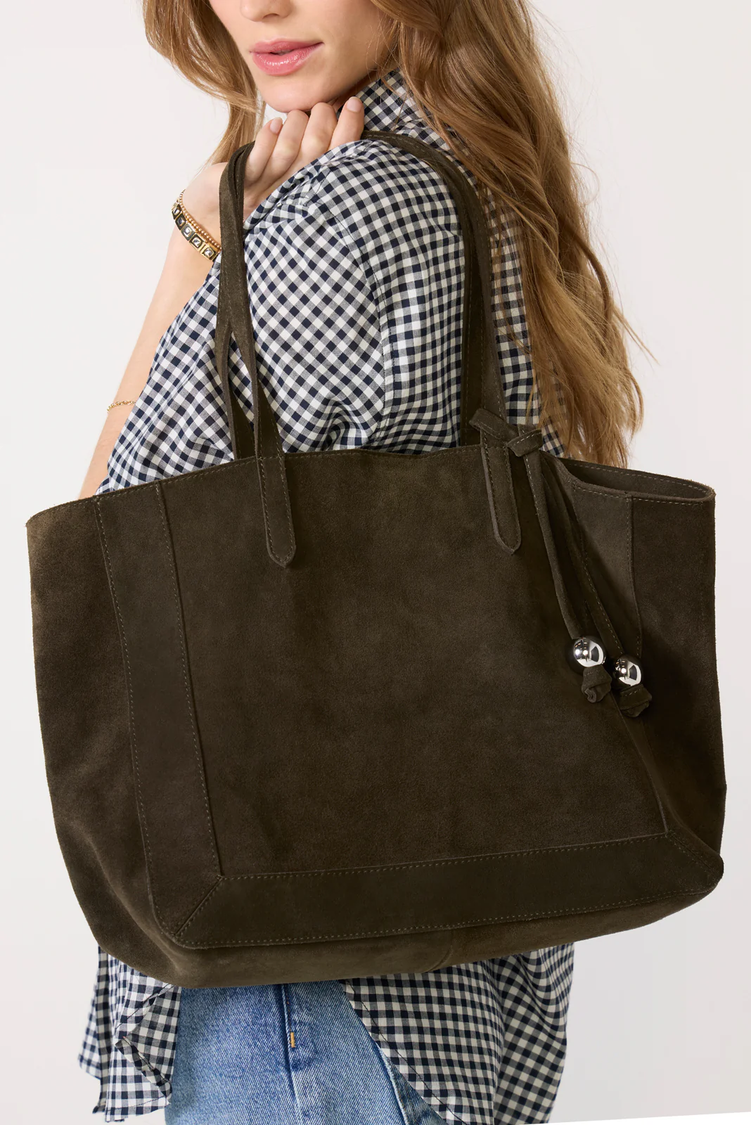 Cohen Suede Tote