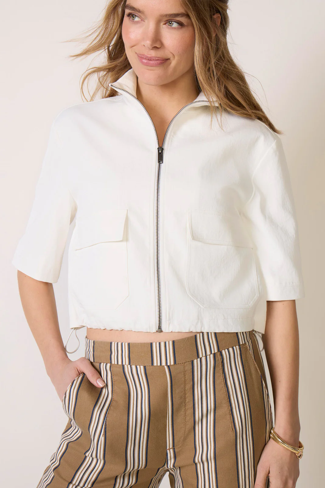 Collins Short Sleeve Bomber - Image 3