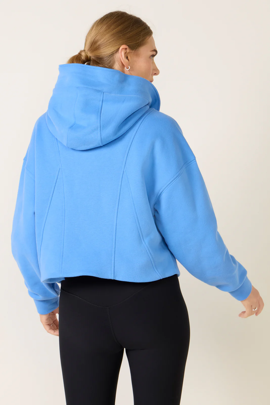Cotton Fleece Zip Up Hoodie - Image 4