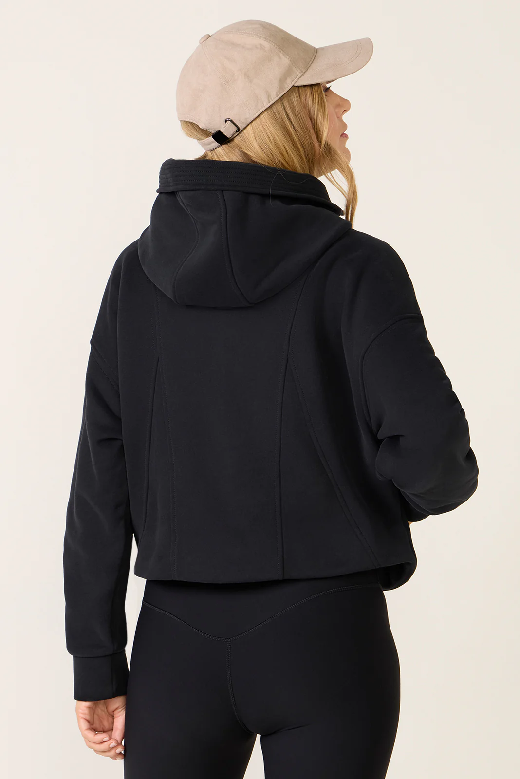 Cotton Fleece Zip Up Hoodie - Image 4