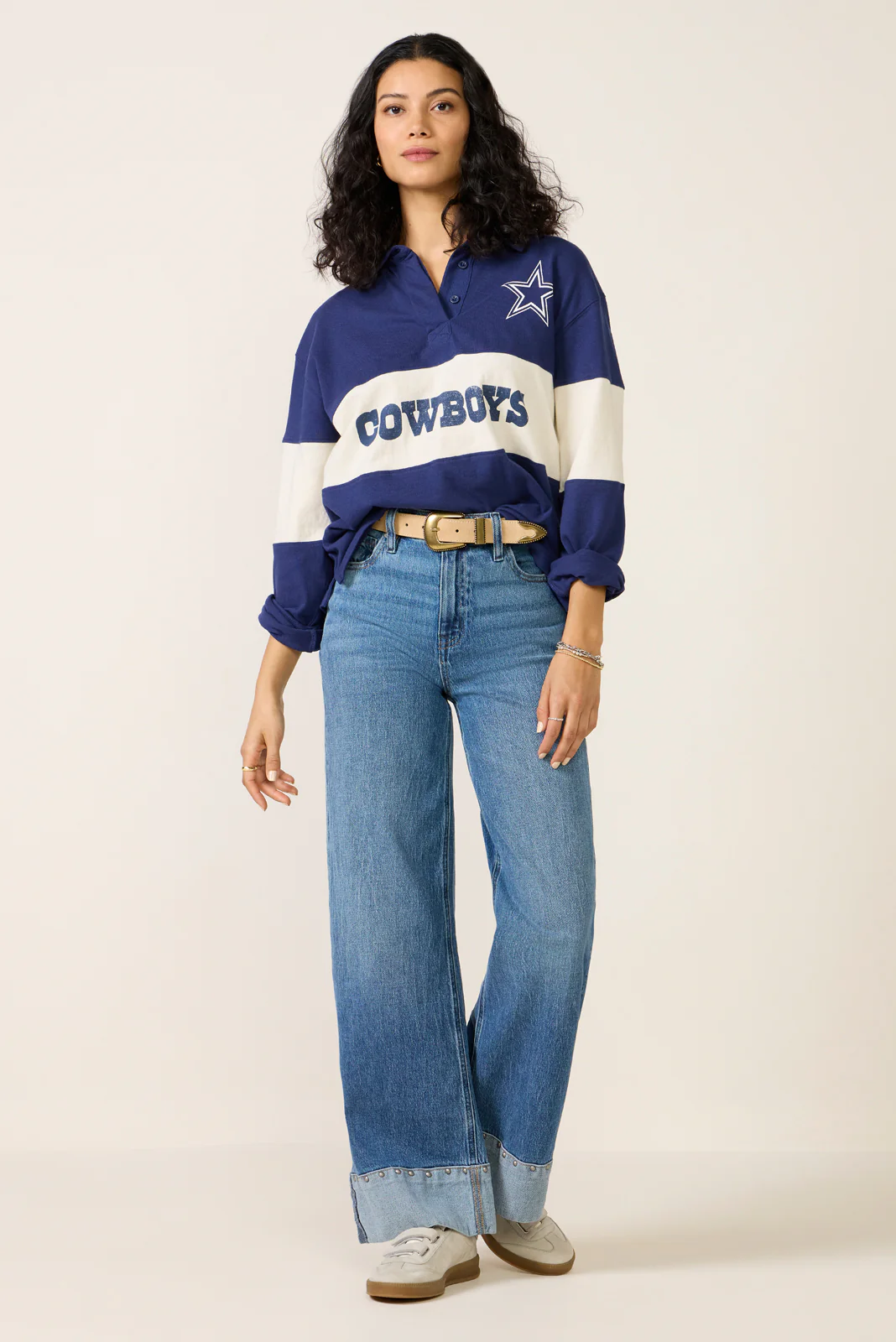 Cowboys Long Sleeve Rugby - Image 5