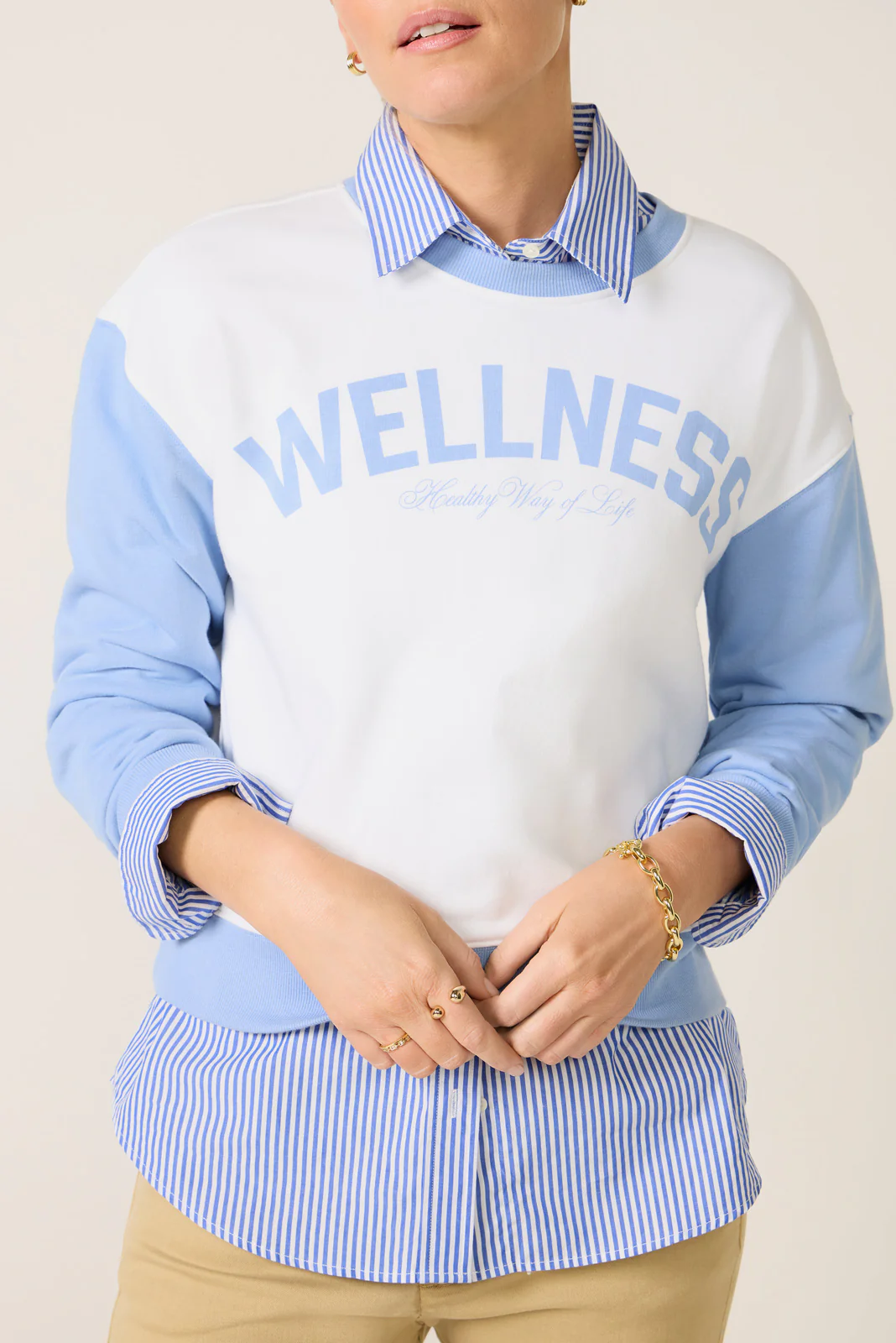 Crew Neck Graphic Sweatshirt - Image 3