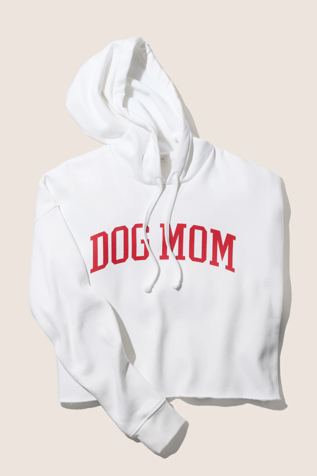 Cropped Dog Mom Hoodie