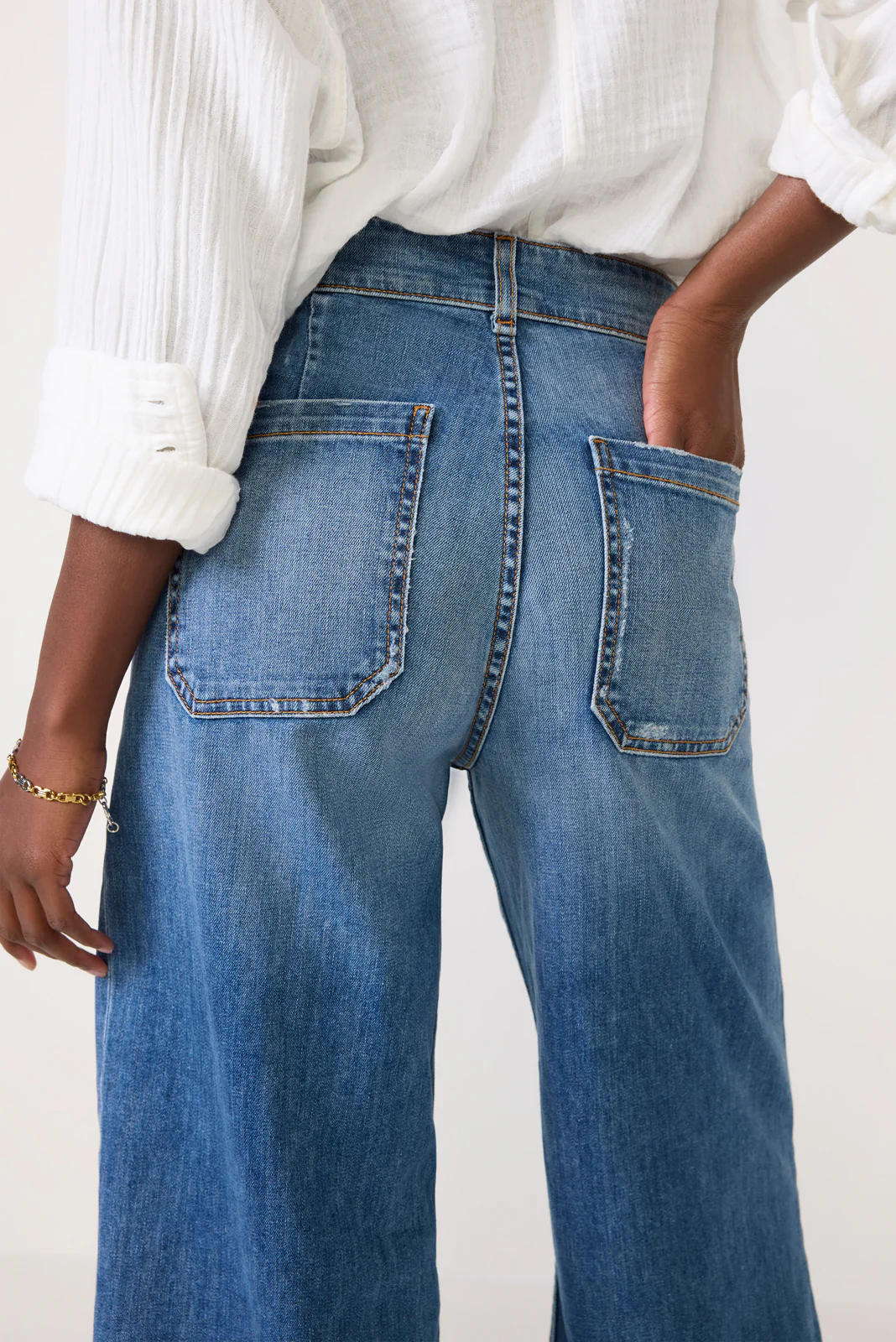 Cropped Sailor Jean - Image 3