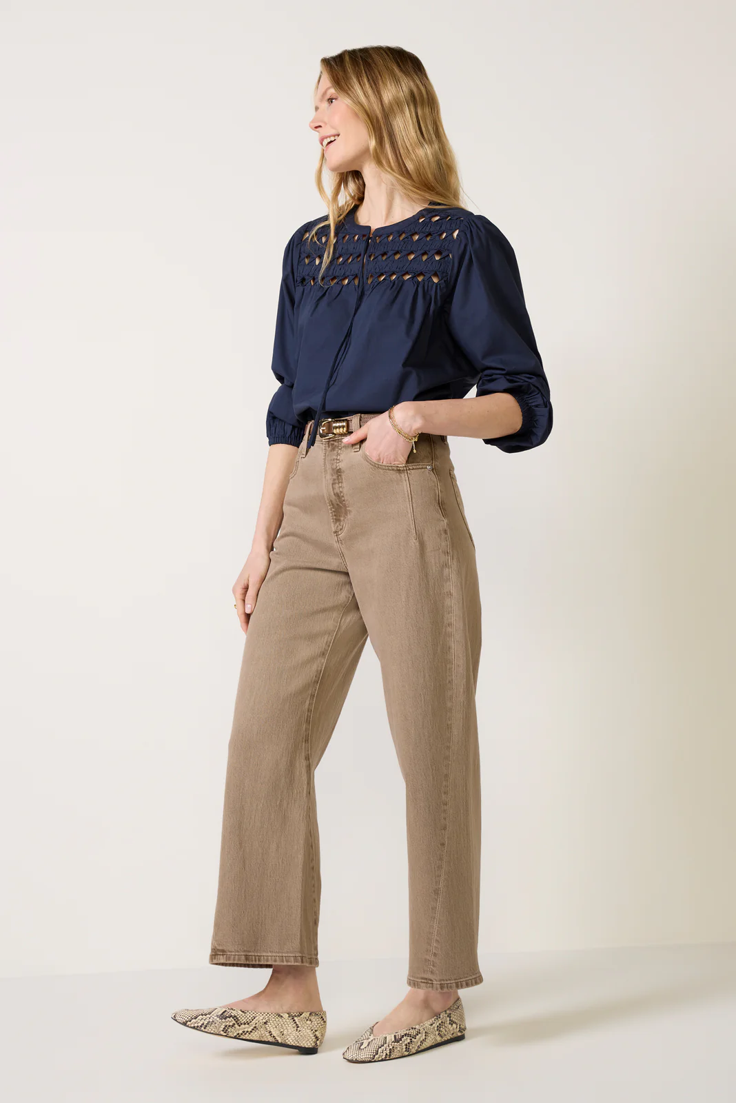 Daisey Cutwork Blouse - Image 2