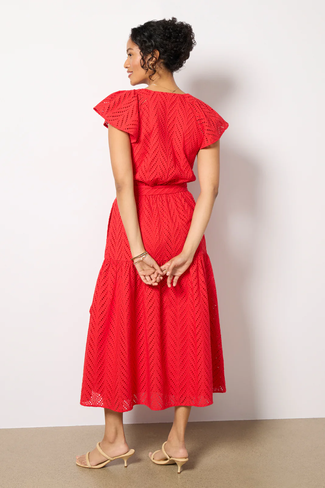 Daisy Eyelet Dress - Image 4