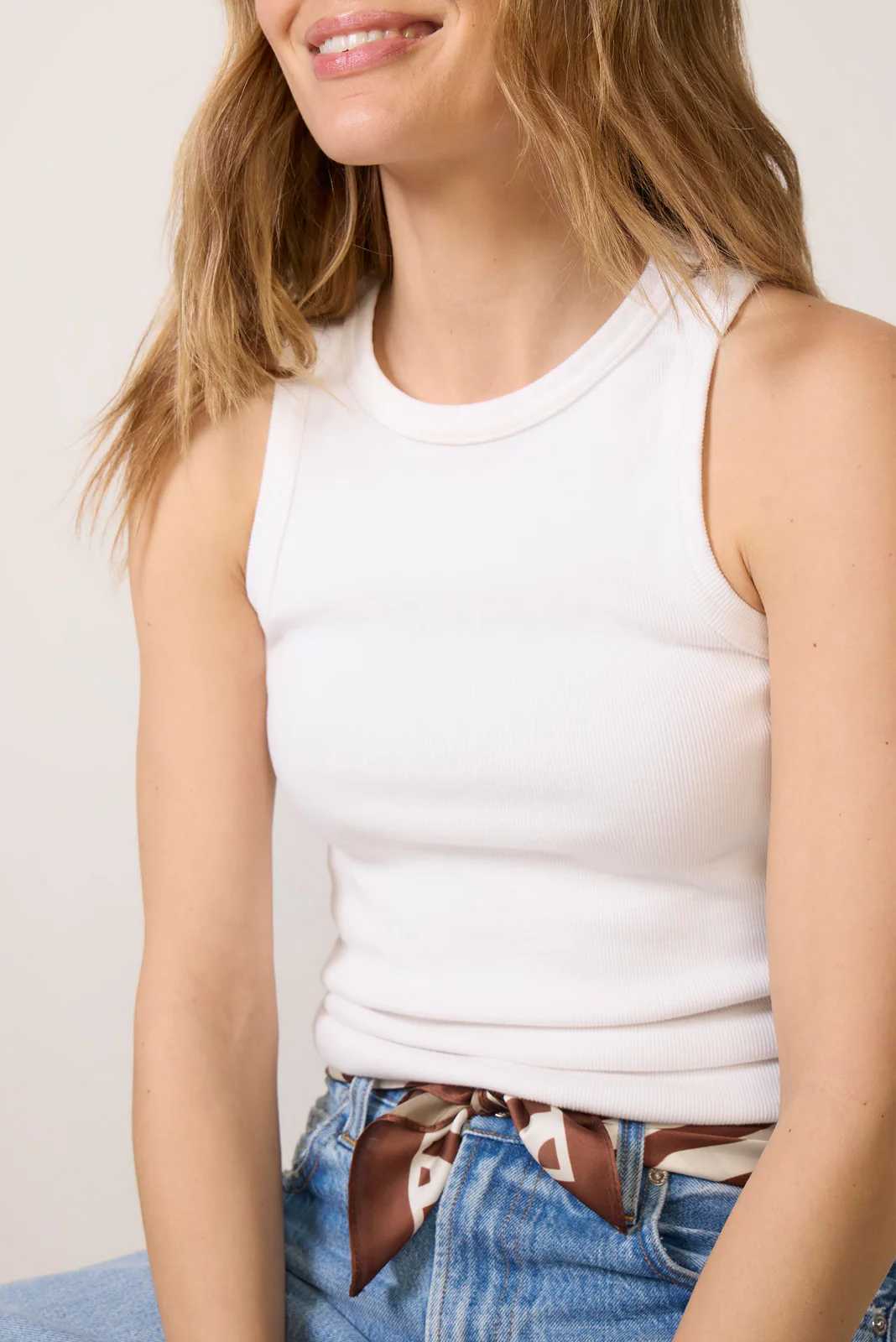 Daphne Ribbed Tank - Image 3