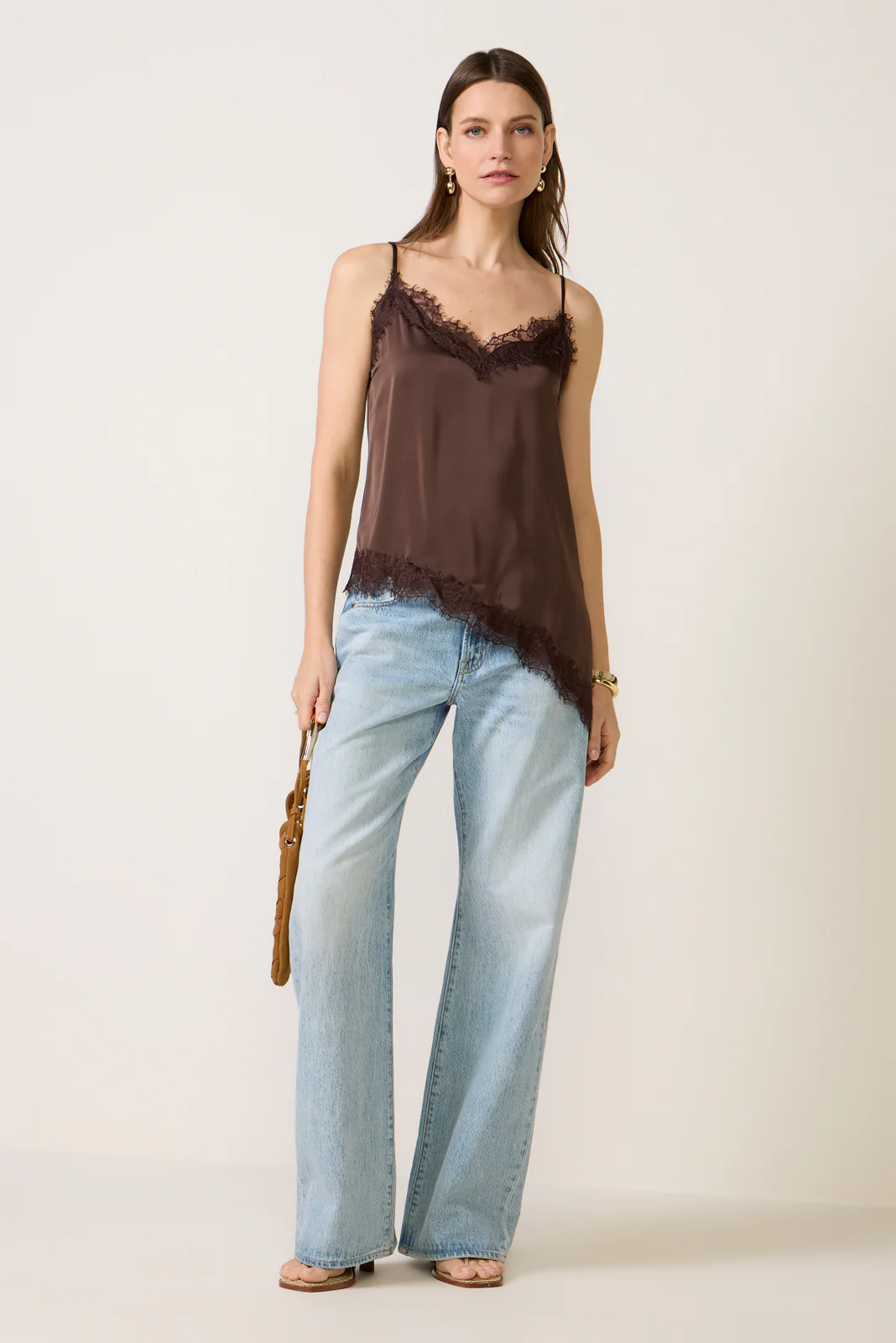 Dawn Asymmetrical Lace Cami - Image 5