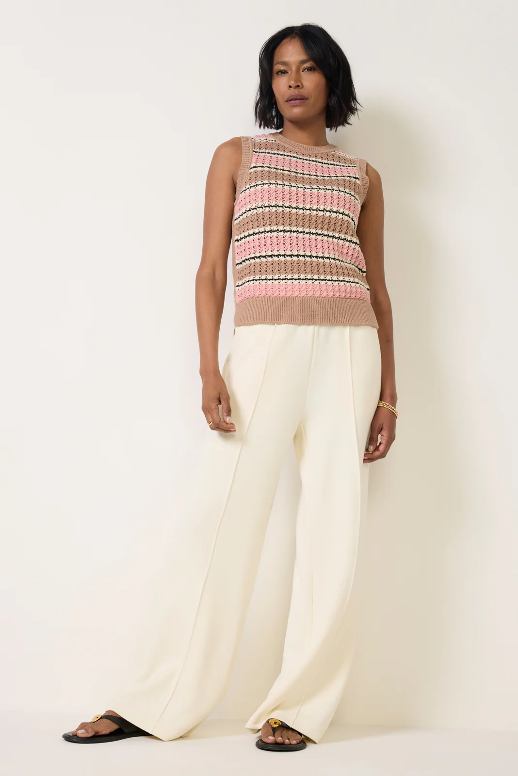 Deeley Stripe Stitch Tank - Image 2