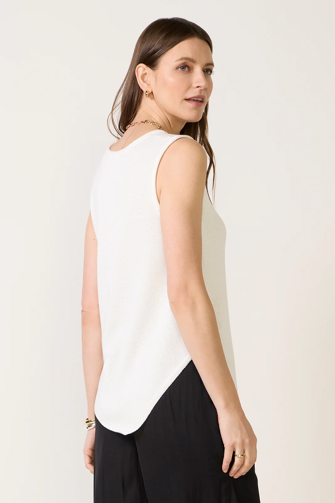 Demi Sleeveless Asymmetrical Sweater - Image 4
