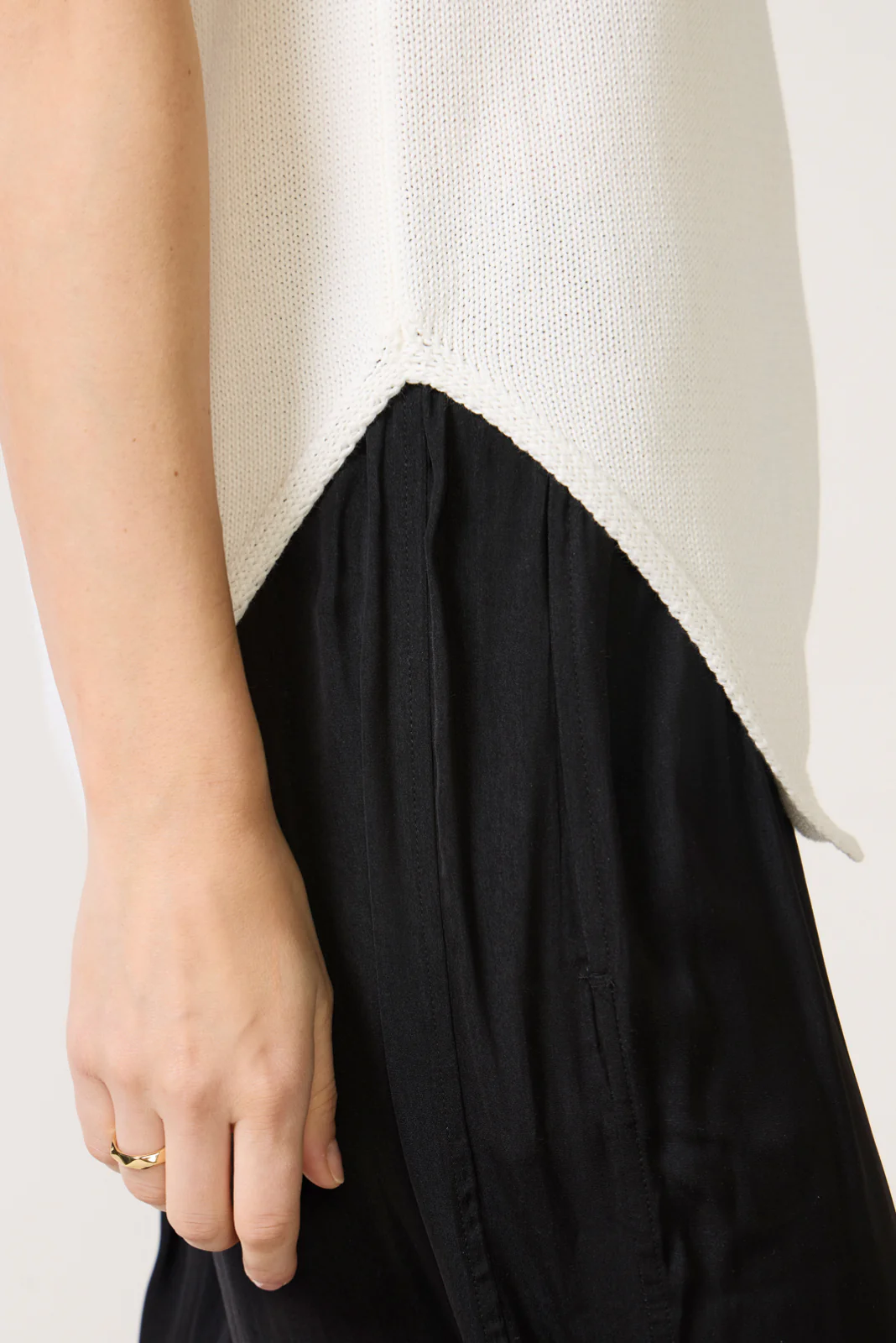 Demi Sleeveless Asymmetrical Sweater - Image 5