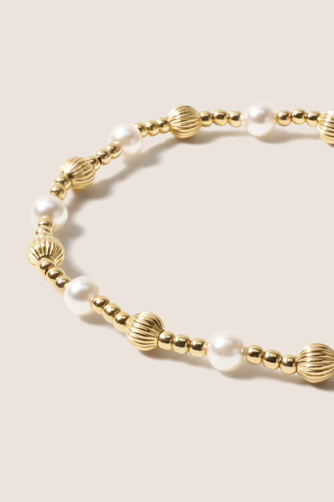 Dignity Sincerity Gold 4mm Bracelet - Image 2