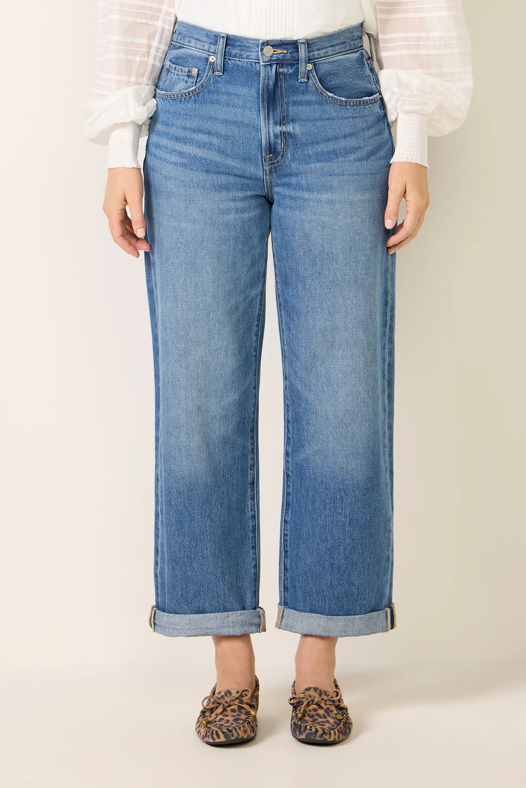 Donny Rolled Hem Boyfriend Jean - Image 6