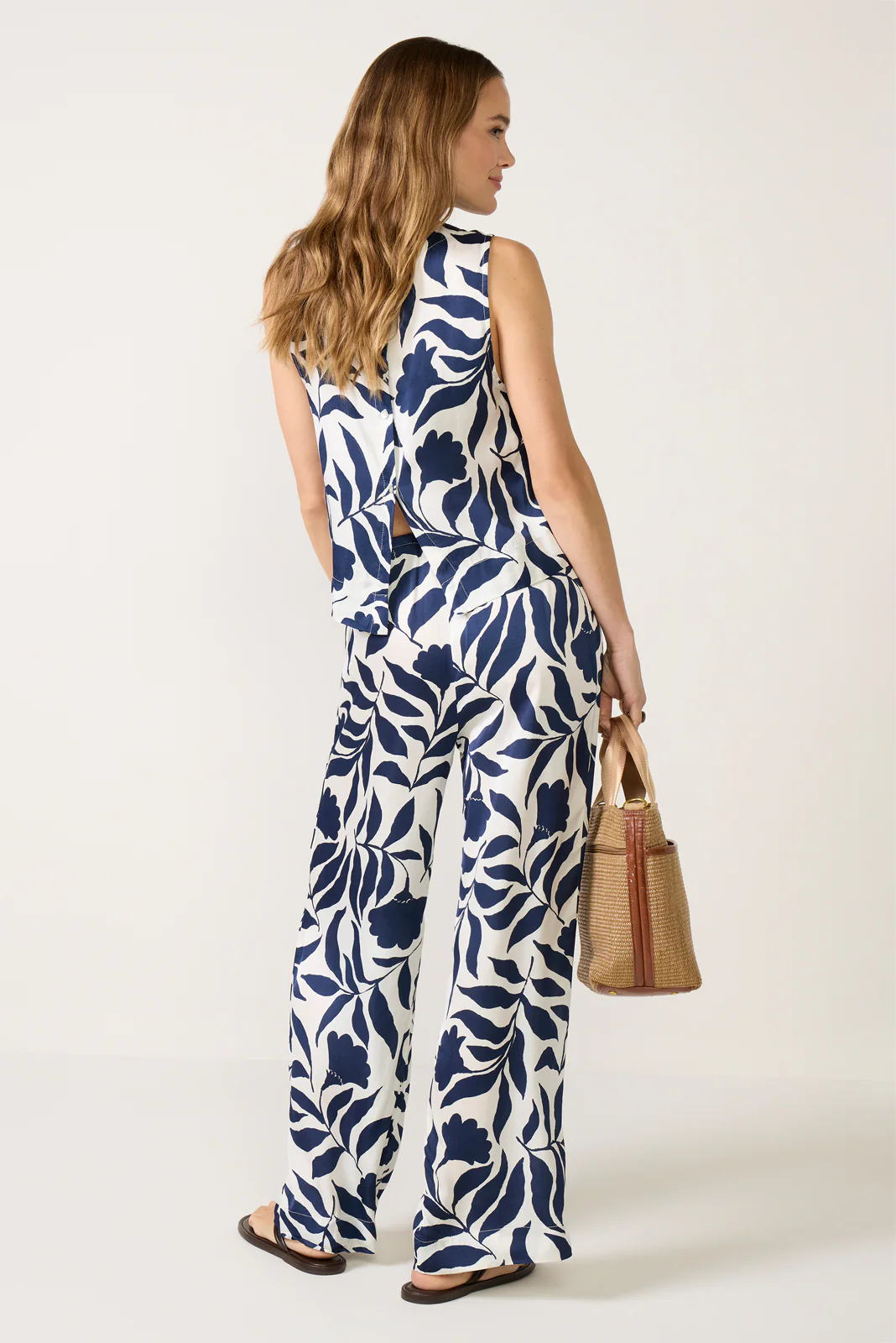Drawcord Flowy Pant - Image 4