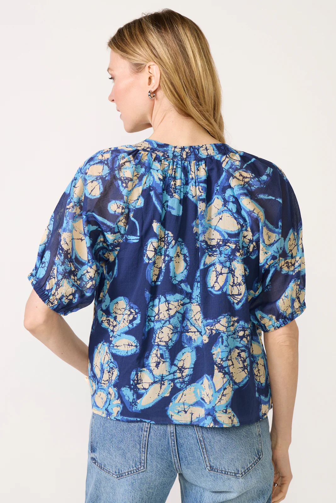 Drew Split Neck Blouse - Image 4
