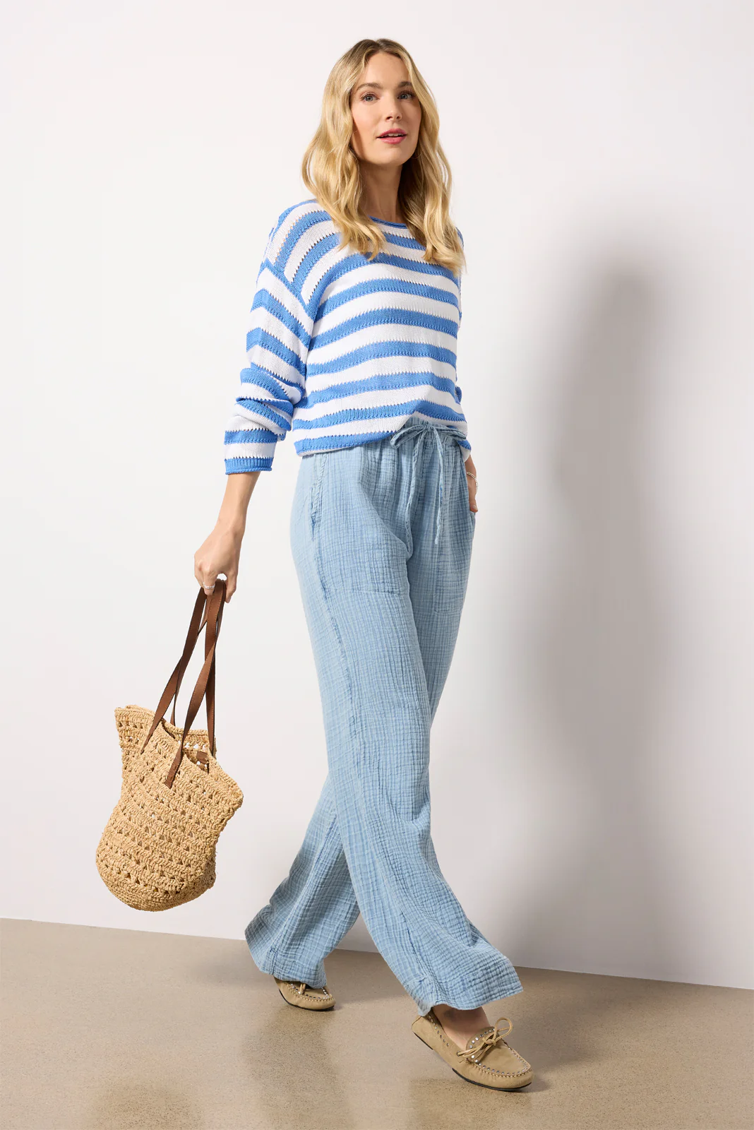 Dune Cotton Guaze Pant - Image 5