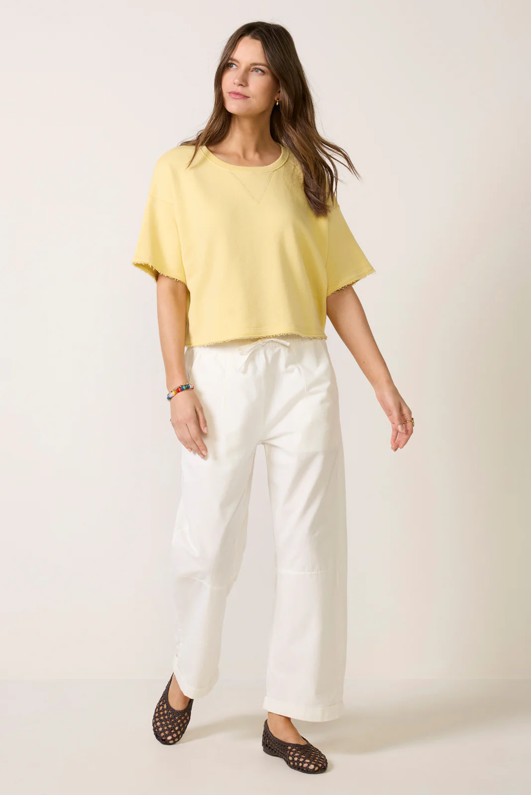 Ellice Cropped Sweatshirt - Image 2