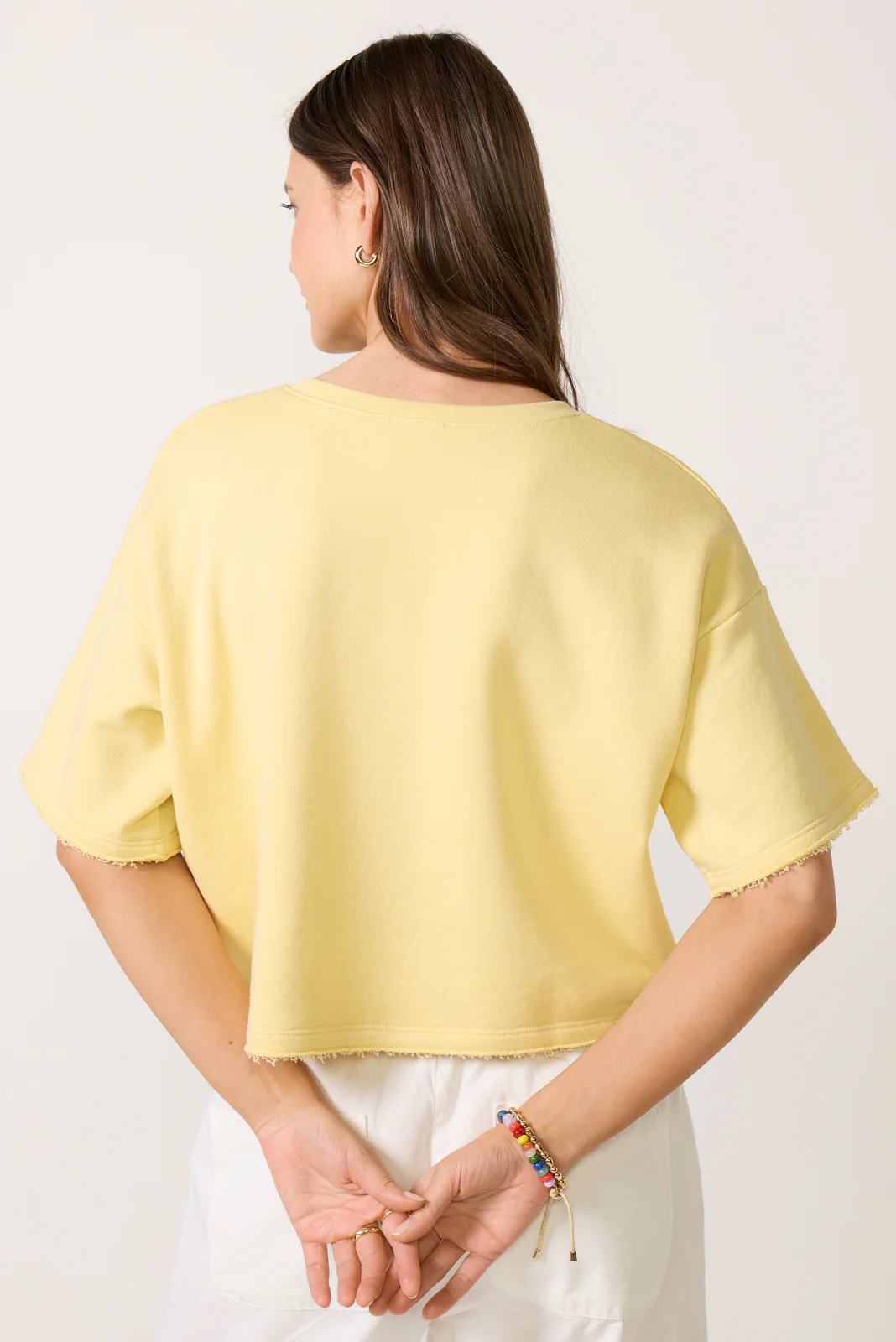 Ellice Cropped Sweatshirt - Image 4