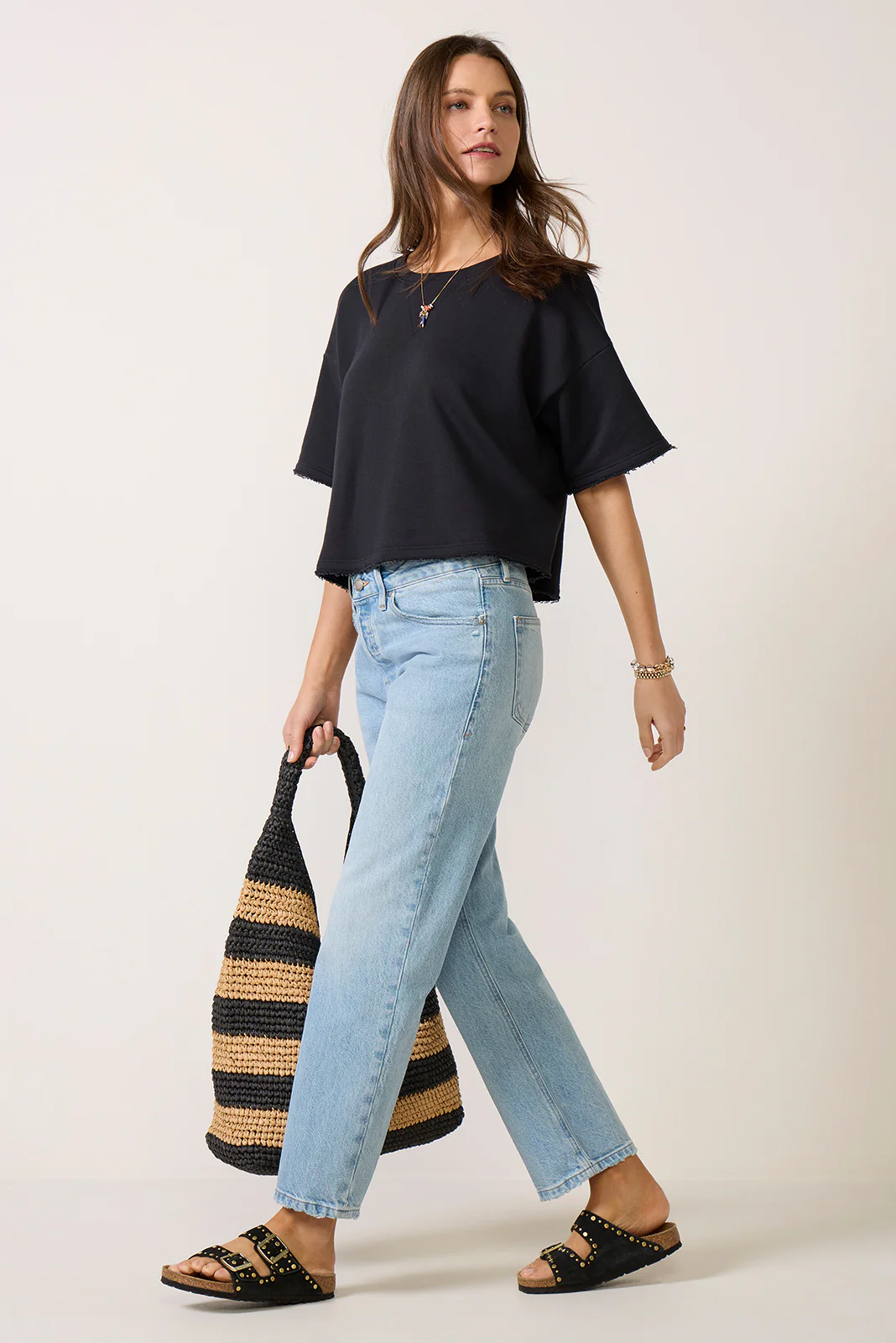 Ellice Cropped Sweatshirt - Image 2