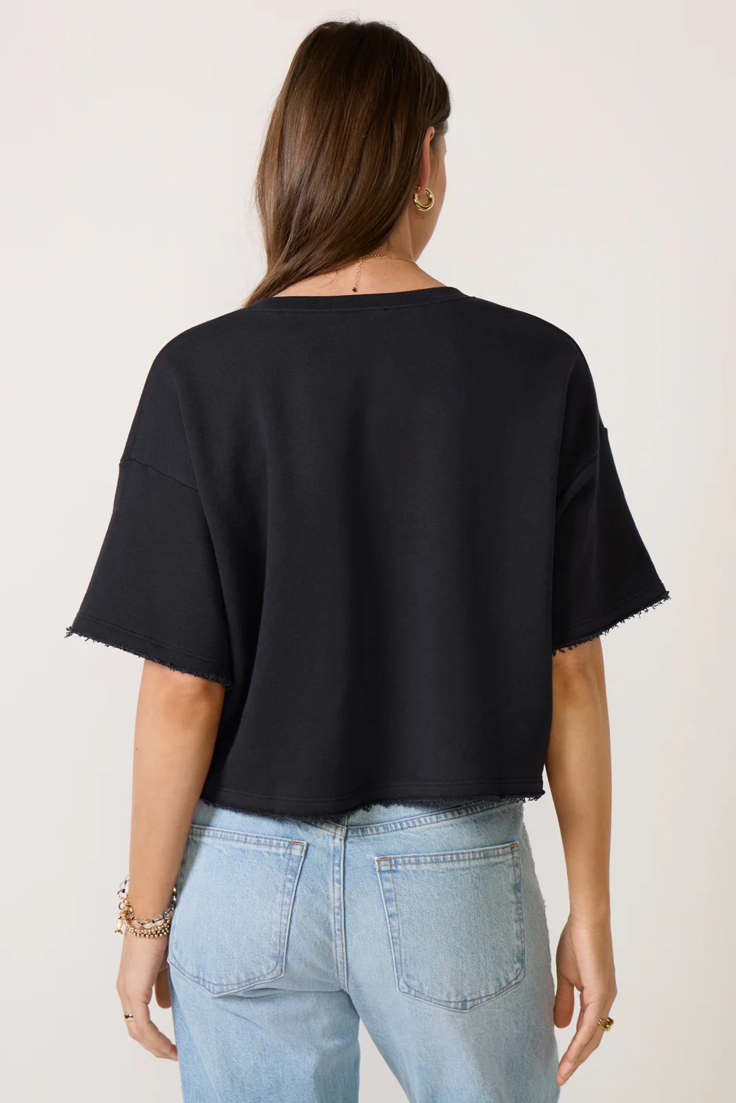 Ellice Cropped Sweatshirt - Image 4