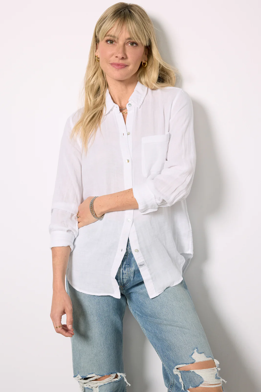 Ellis Gauze Buttondown - Image 5
