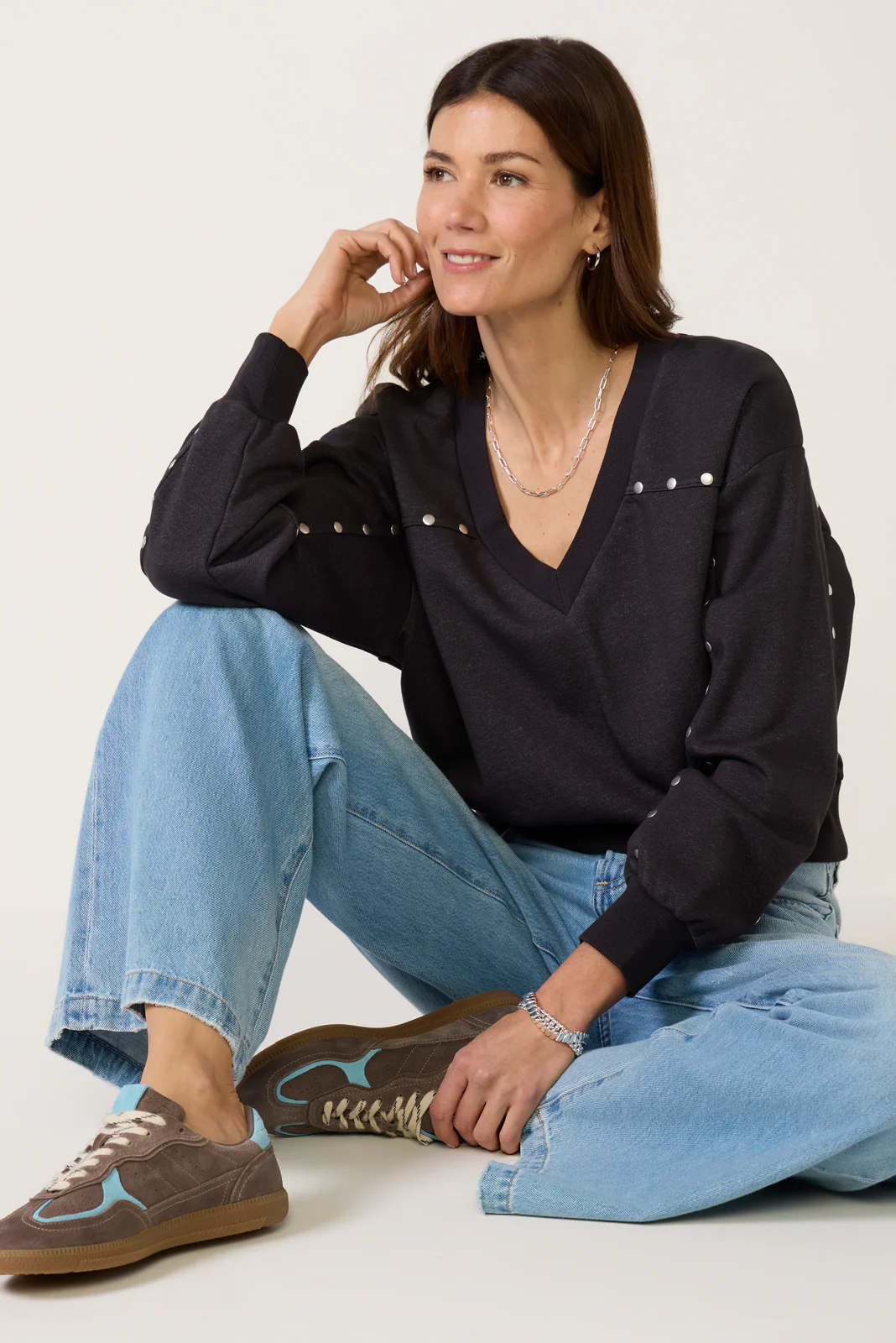 Ellis Stud Sweatshirt - Image 6