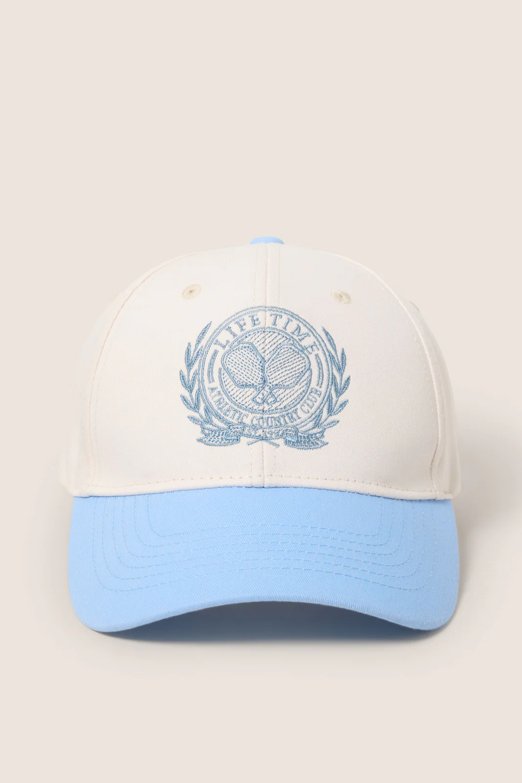 Embroidered Crest Baseball Hat