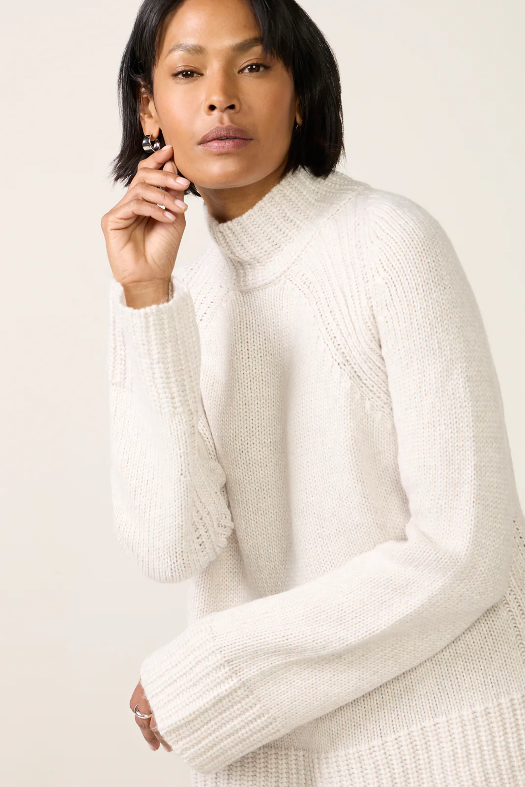 Emerge Funnel Neck Sweater