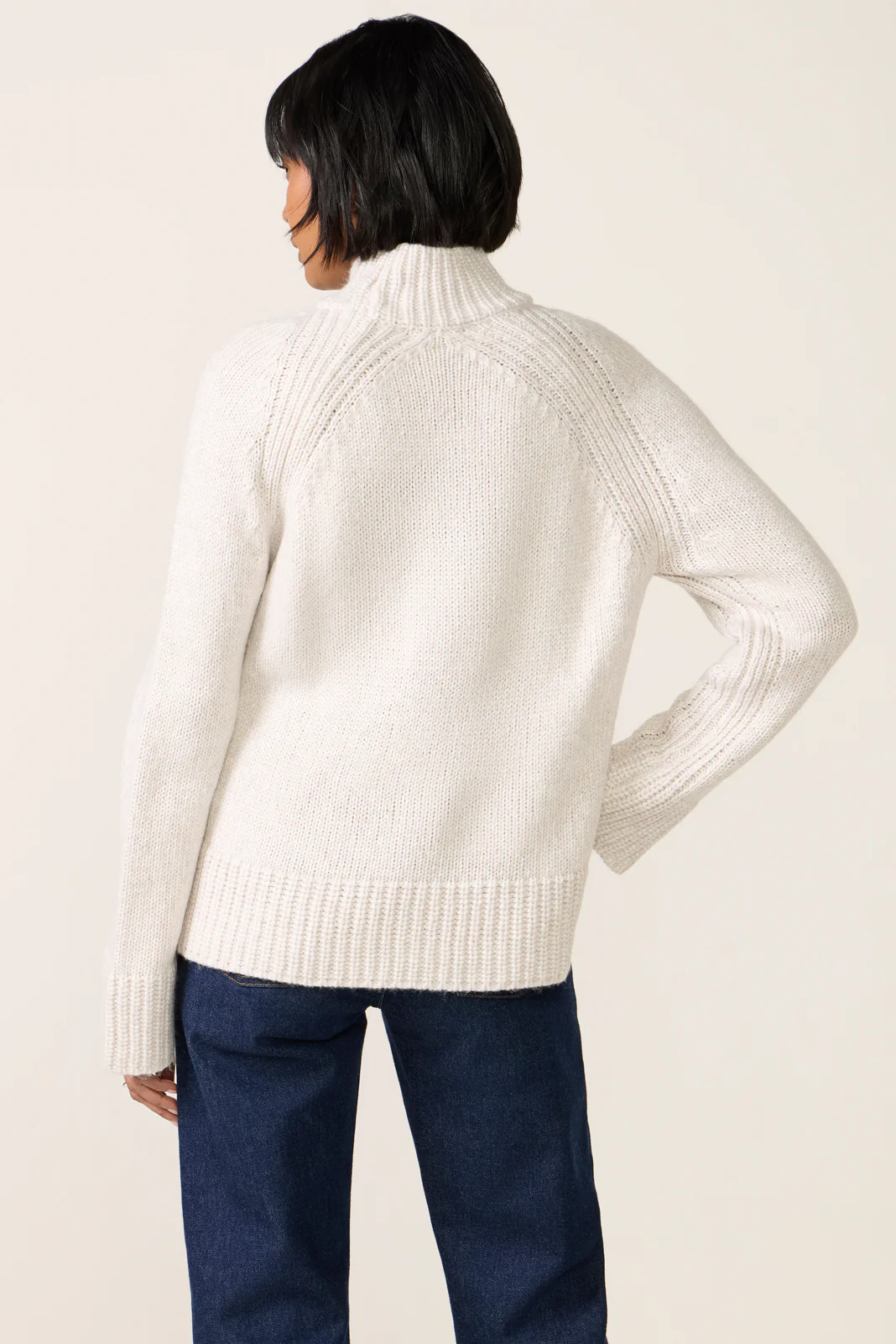 Emerge Funnel Neck Sweater - Image 4