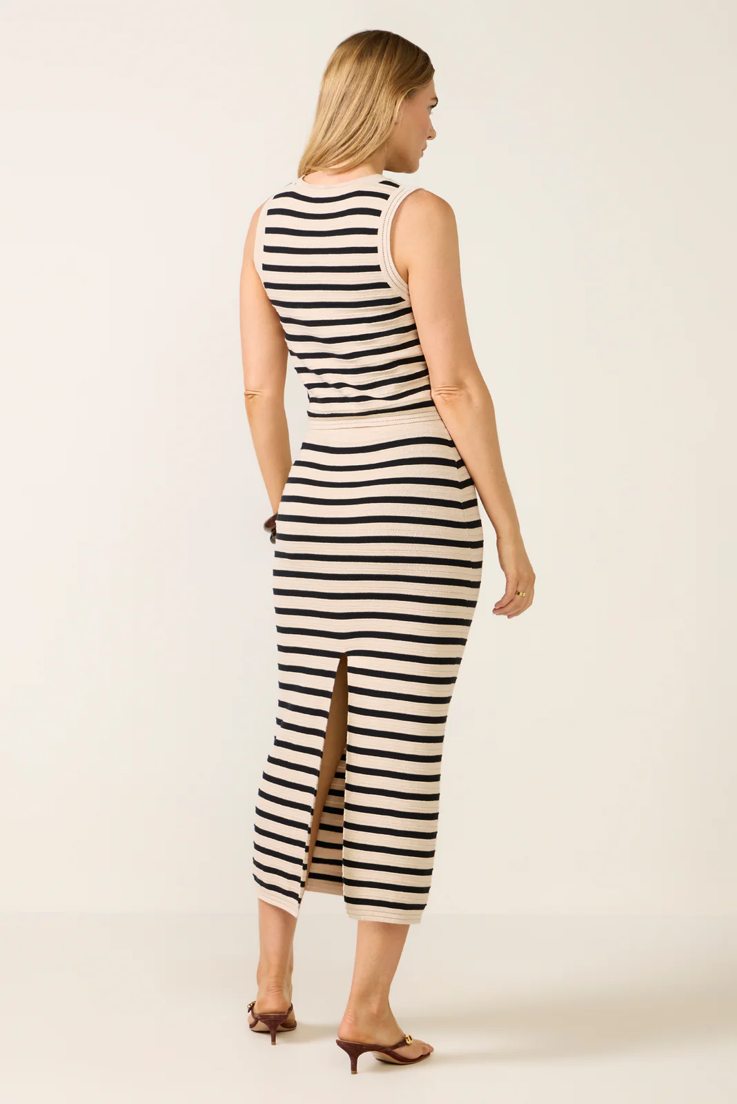 Emori Stripe Maxi Skirt - Image 4